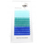 Gene false fir cu fir Beautiful Eyes BE046 Albastru in 3 nuante color D/0.10 de 12mm